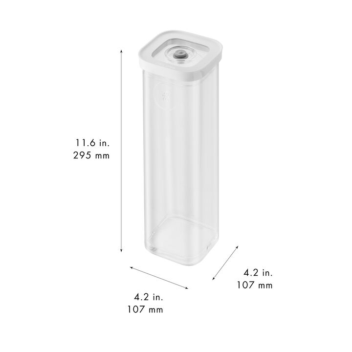 Fresh & Save CUBE, CUBE Container Set 4S / 11 cm, 1.75 Qt, Transparent-white, large 2