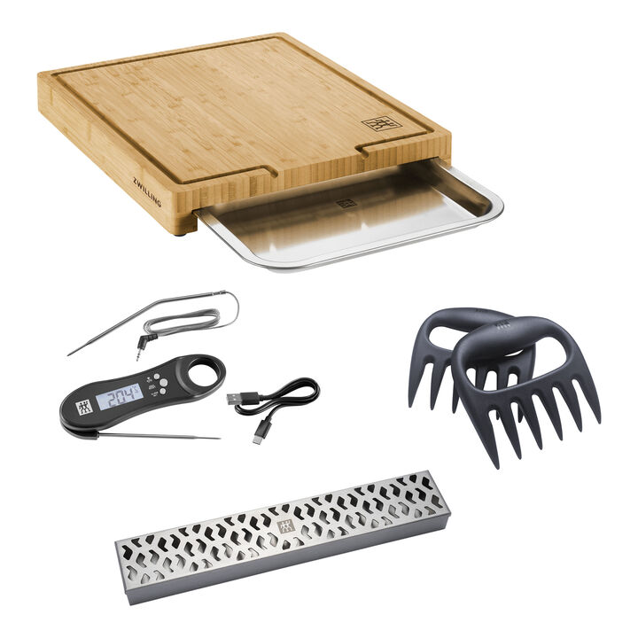 BBQ+, 4-pc Smoker Set, large 1