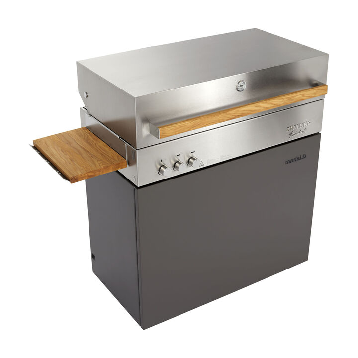 Flammkraft Model D, Side shelf, large 4