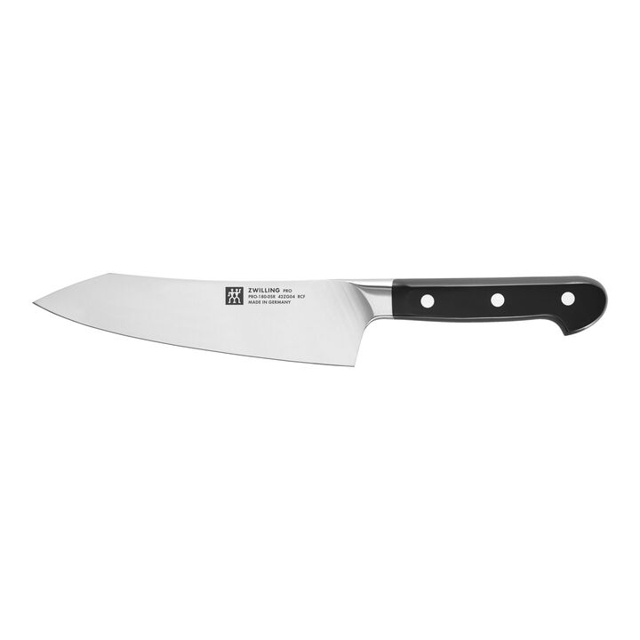 Pro, 7-inch Rocking Santoku, Fine Edge , large 1