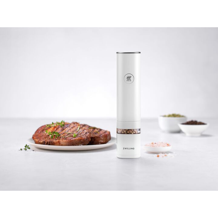 Enfinigy, Electric Salt/Pepper Mill, white, large 2