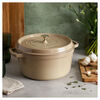 Cast Iron, 7 qt, Round, Dutch Oven, Sesame, small 2