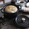 Cast Iron, 4 qt, Round, Dutch Oven, Black Matte, small 6