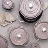 Cast Iron, 4 qt, Round, Dutch Oven, Lilac, small 5