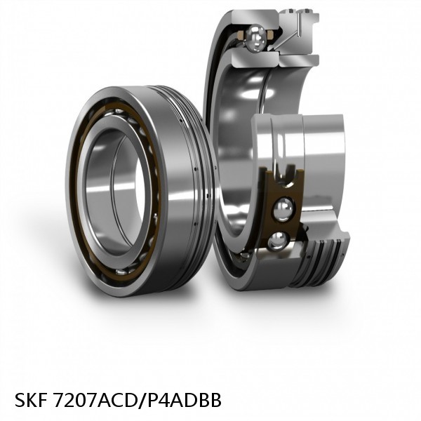 7207ACD/P4ADBB SKF Super Precision,Super Precision Bearings,Super Precision Angular Contact,7200 Series,25 Degree Contact Angle