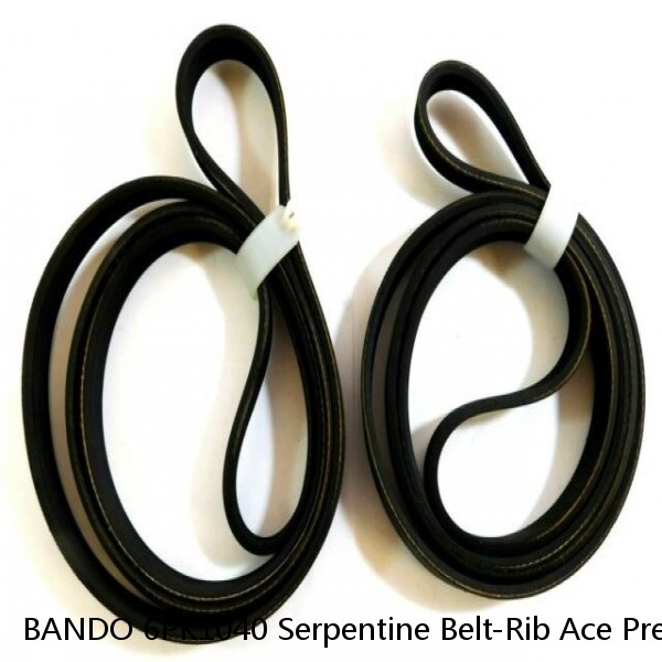 BANDO 6PK1040 Serpentine Belt-Rib Ace Precision Engineered V-Ribbed Belt 