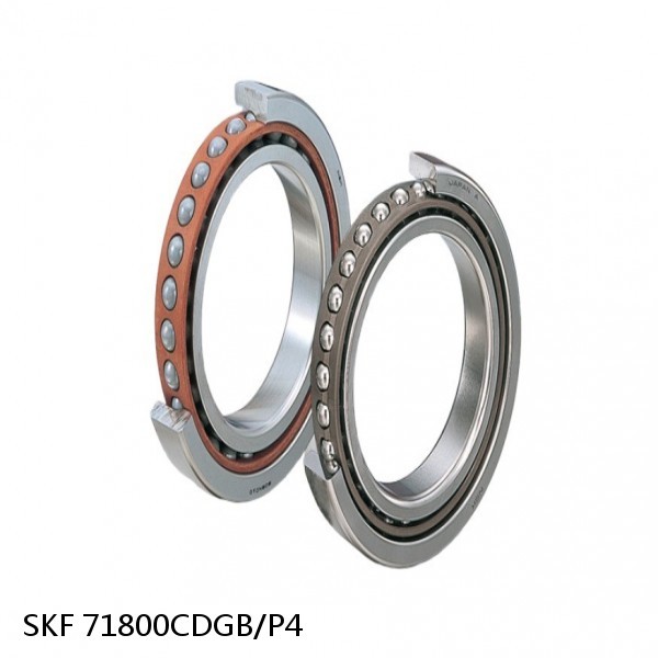 71800CDGB/P4 SKF Super Precision,Super Precision Bearings,Super Precision Angular Contact,71800 Series,15 Degree Contact Angle