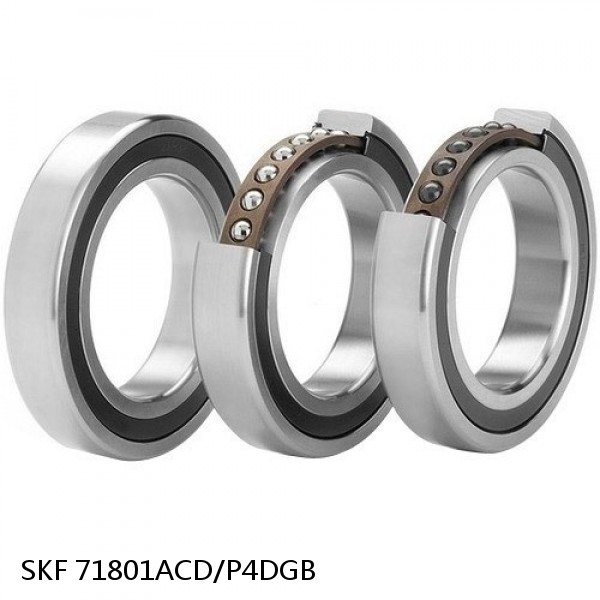 71801ACD/P4DGB SKF Super Precision,Super Precision Bearings,Super Precision Angular Contact,71800 Series,25 Degree Contact Angle