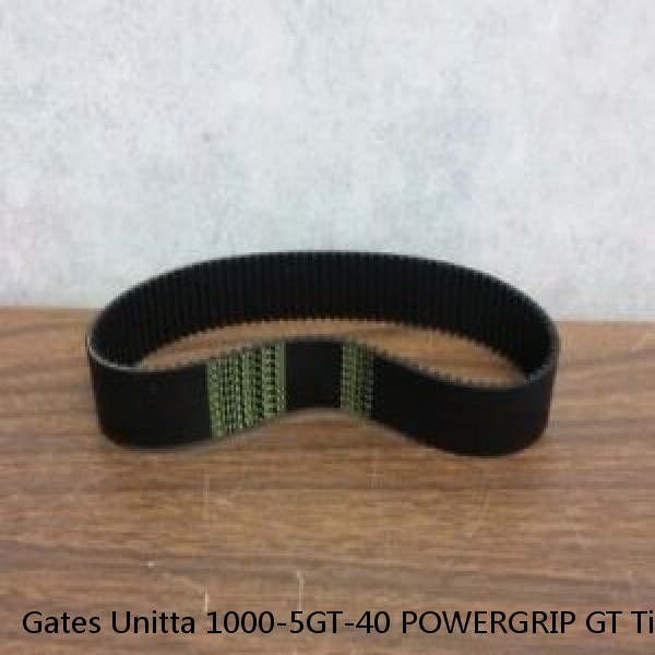 Gates Unitta 1000-5GT-40 POWERGRIP GT Timing Belt 1000mm L* 40mm W